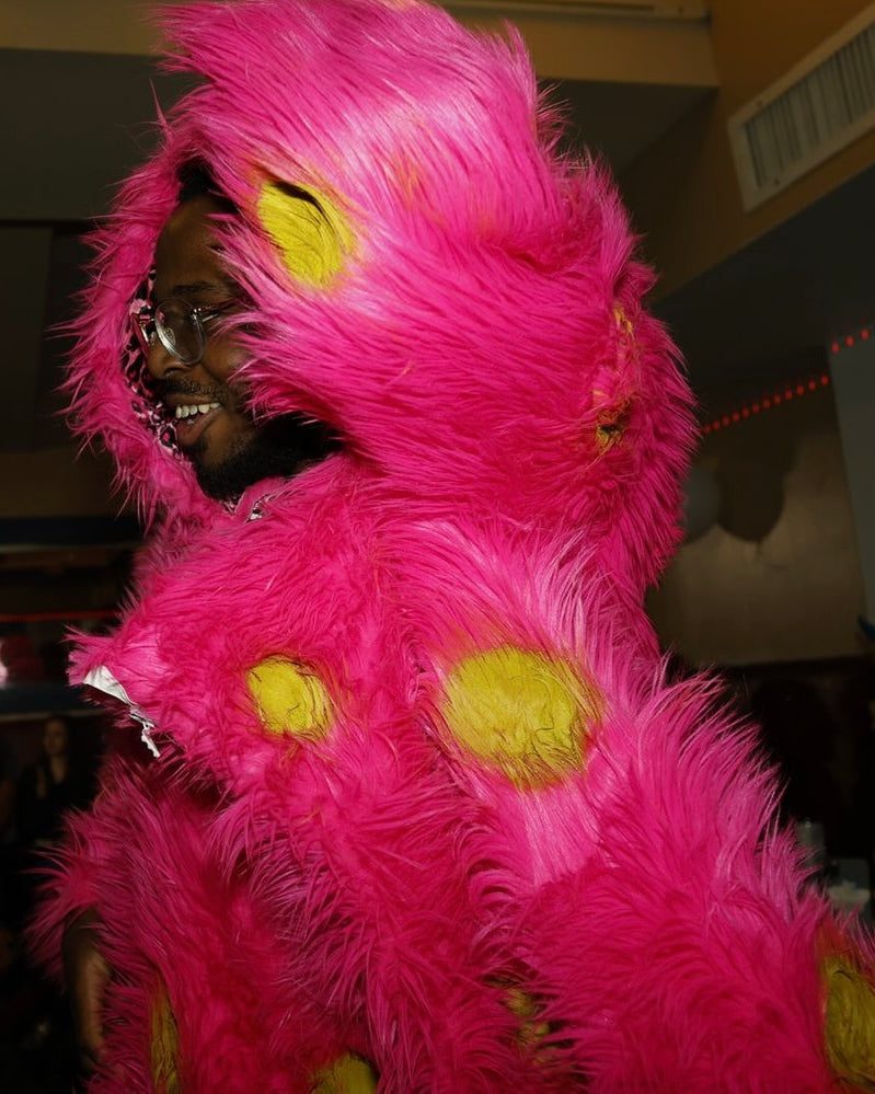 Pink Friday 2 Runway Fur Jacket