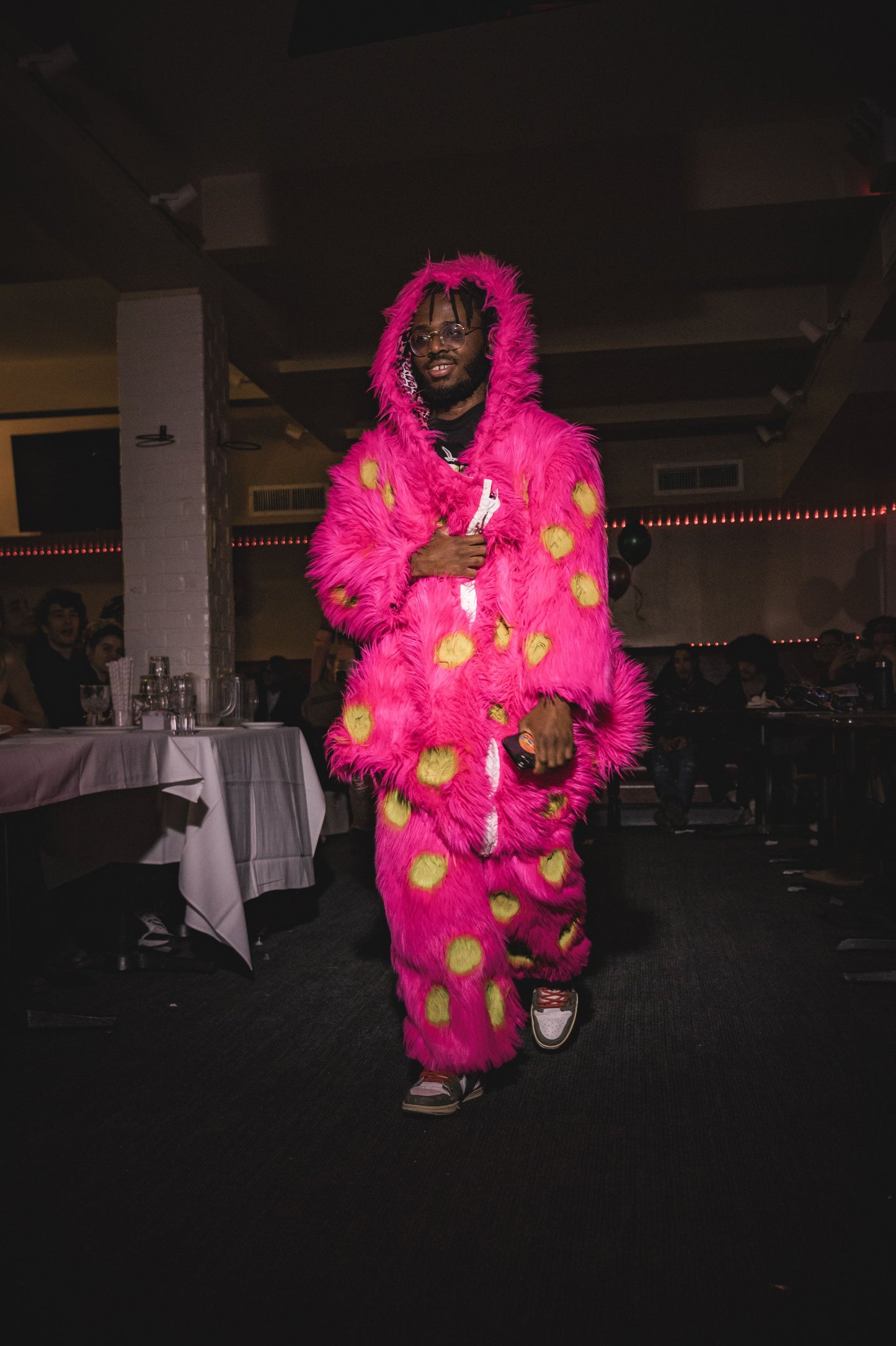 Pink Friday 2 Runway Fur Jacket