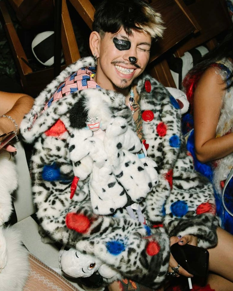 101 Dalmatians stuffed furry jacket