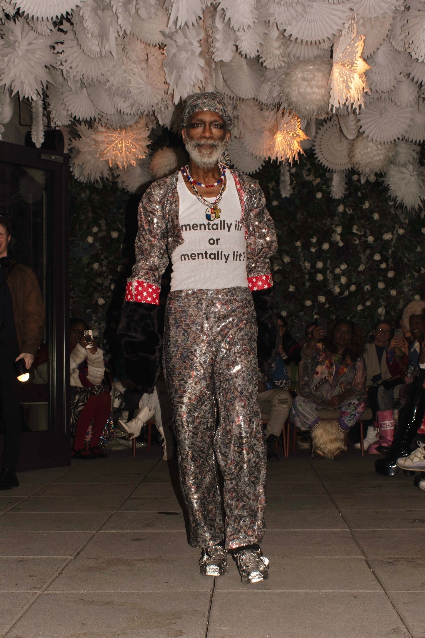 Money Sequin Jogger Pants